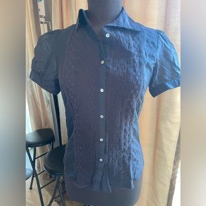 M.S.S.P button up sheer top size M